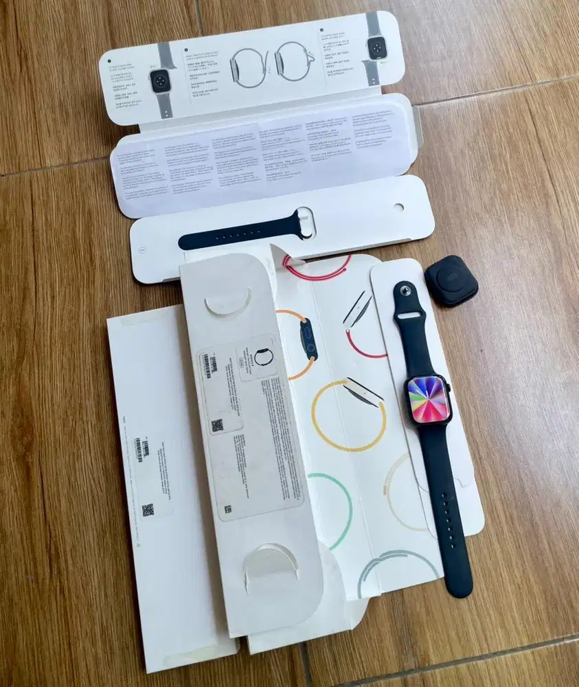 Apple Watch Series 8 45mm iBox RESMI Fullset Ori Mulus