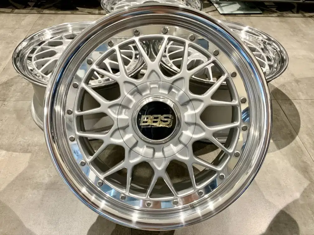 Velg BBS RS II 065/024, R-17, Lebar 8 - 9, PCD 5x112/114
