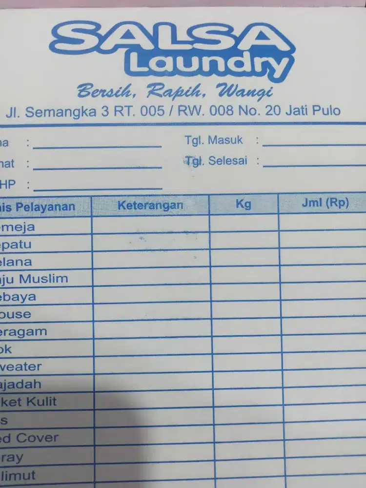 Karyawati Laundry