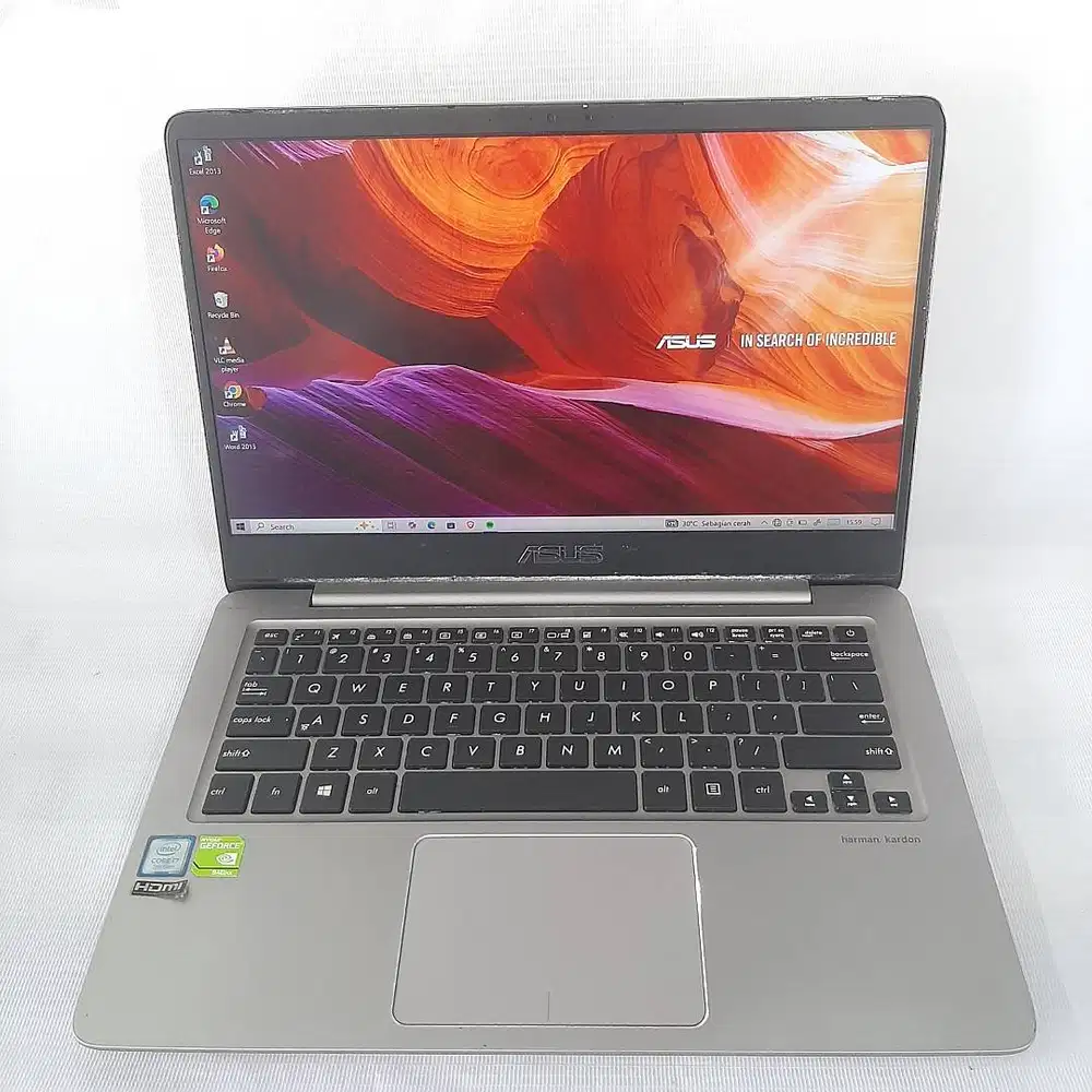 ASUS UX410U CORE I7-7500U RAM 8GB SSD NVME 128GB+HDD 1TB VGA 940MX 2GB