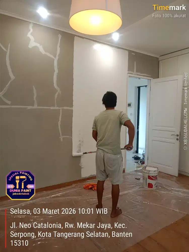 Jasa tukang cat, finishing, & sipil