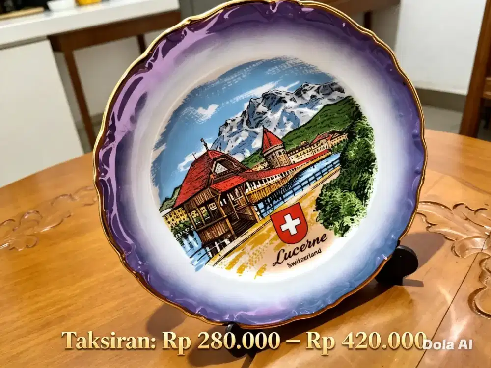 Pajangan khas Dari kota mengawasi Dan luar negri tanpa die