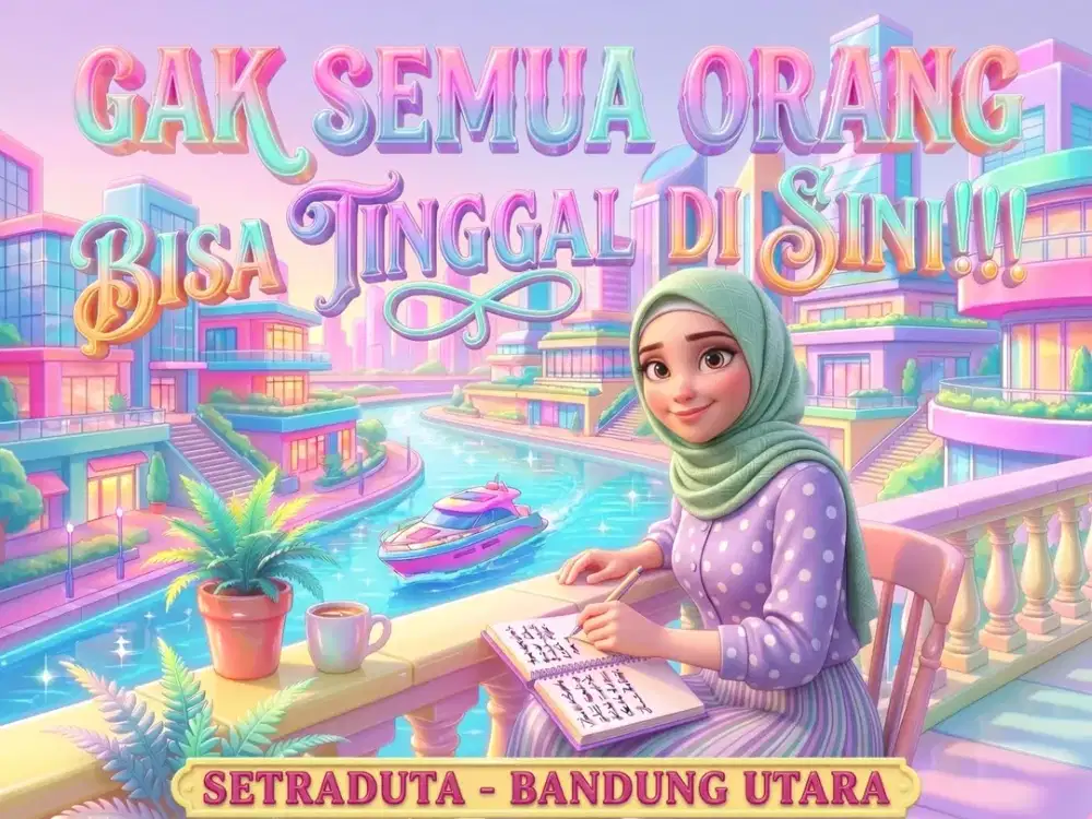 JUAL RUMAH DI SETRADUTA, PASTEUR, SARIJADI, BANDUNG UTARA.