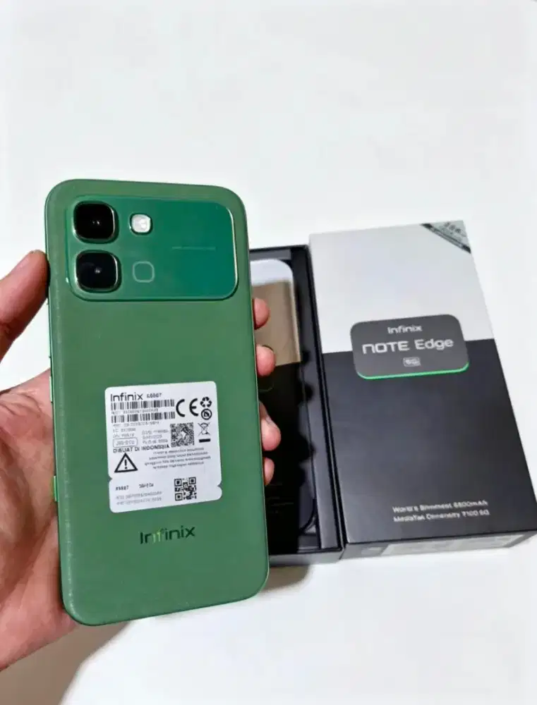 Infinix Note Edge 5G 8gb/256gb Mulus Fullset