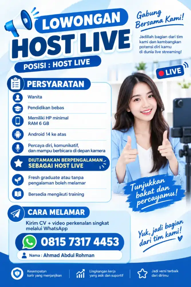 Loker Host live