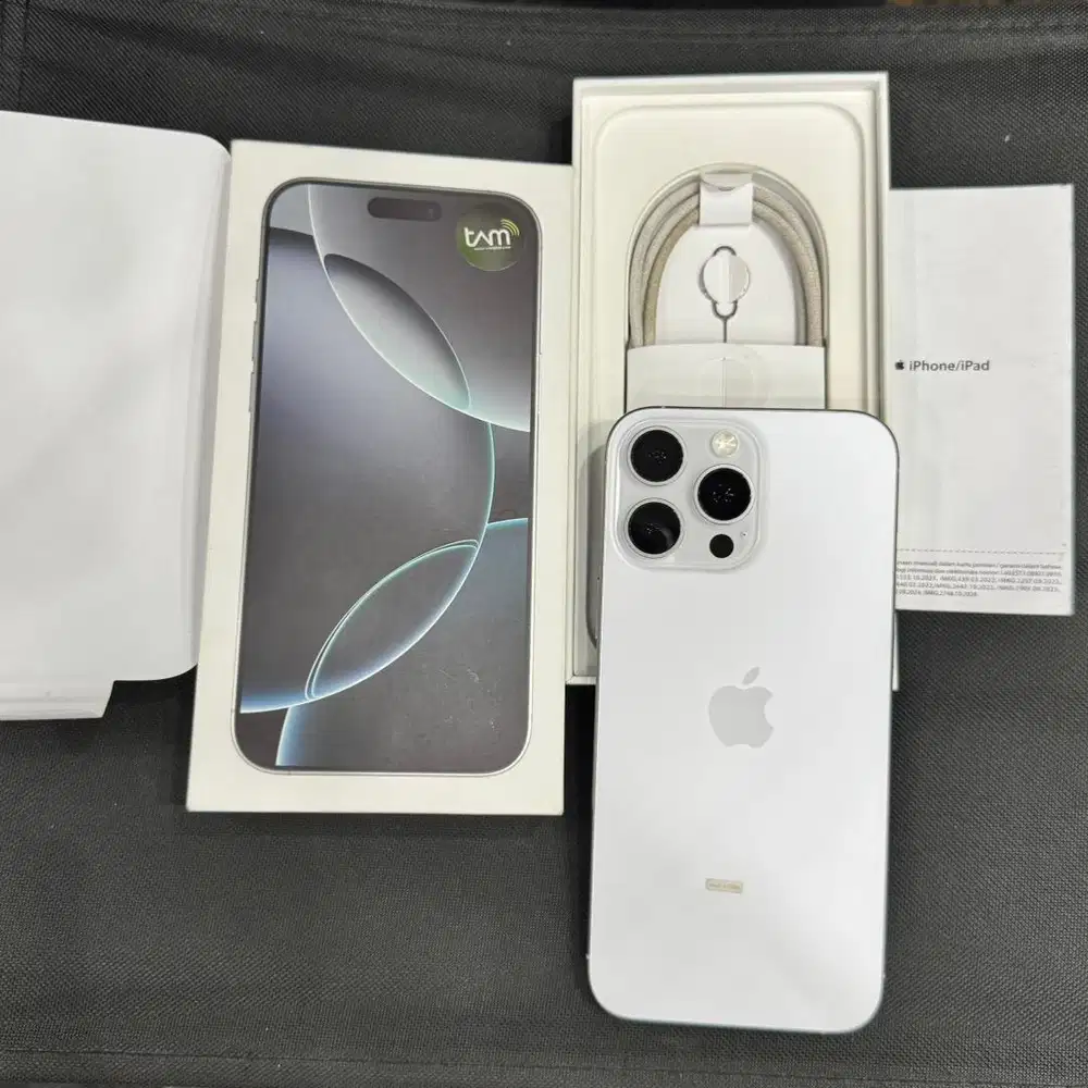 iphone 16 promax 256gb resmi ibox mulus like new no minus full ori