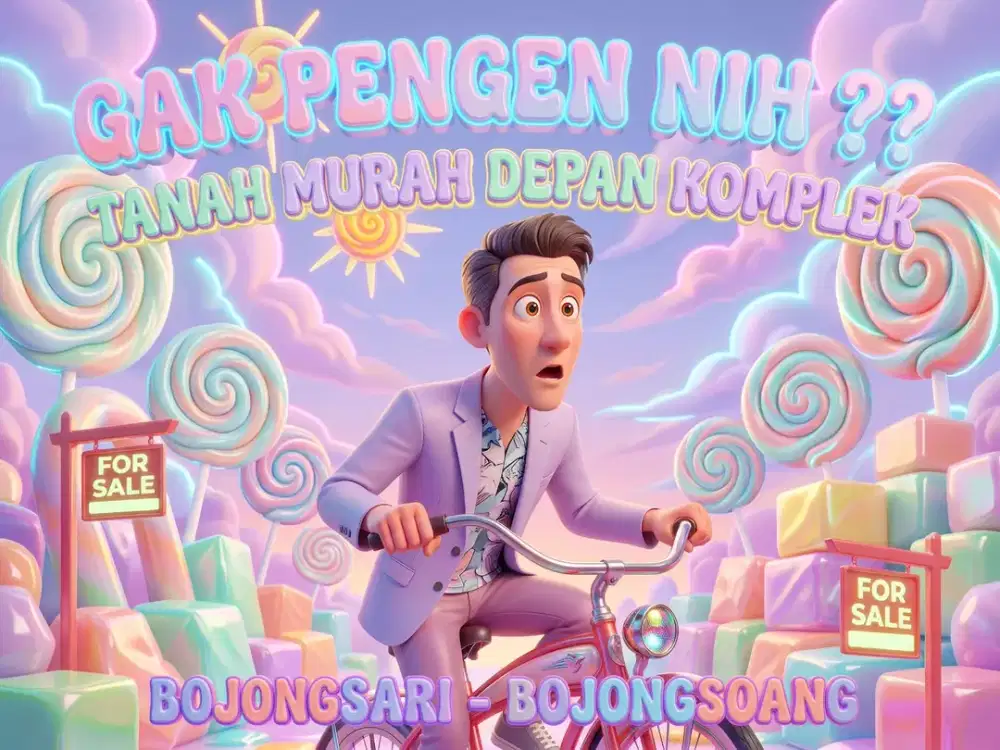 JUAL TANAH DI BOJONGSARI, CIKONENG, BOJONGSOANG.