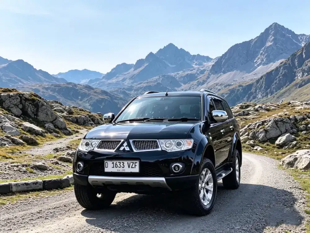 Pajero Dakar 4x4 2012 Diesel Hitam 4WD Original Murah