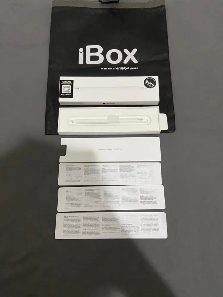 Apple pencil Usb Type C Ibox gdn resmi Fullset original