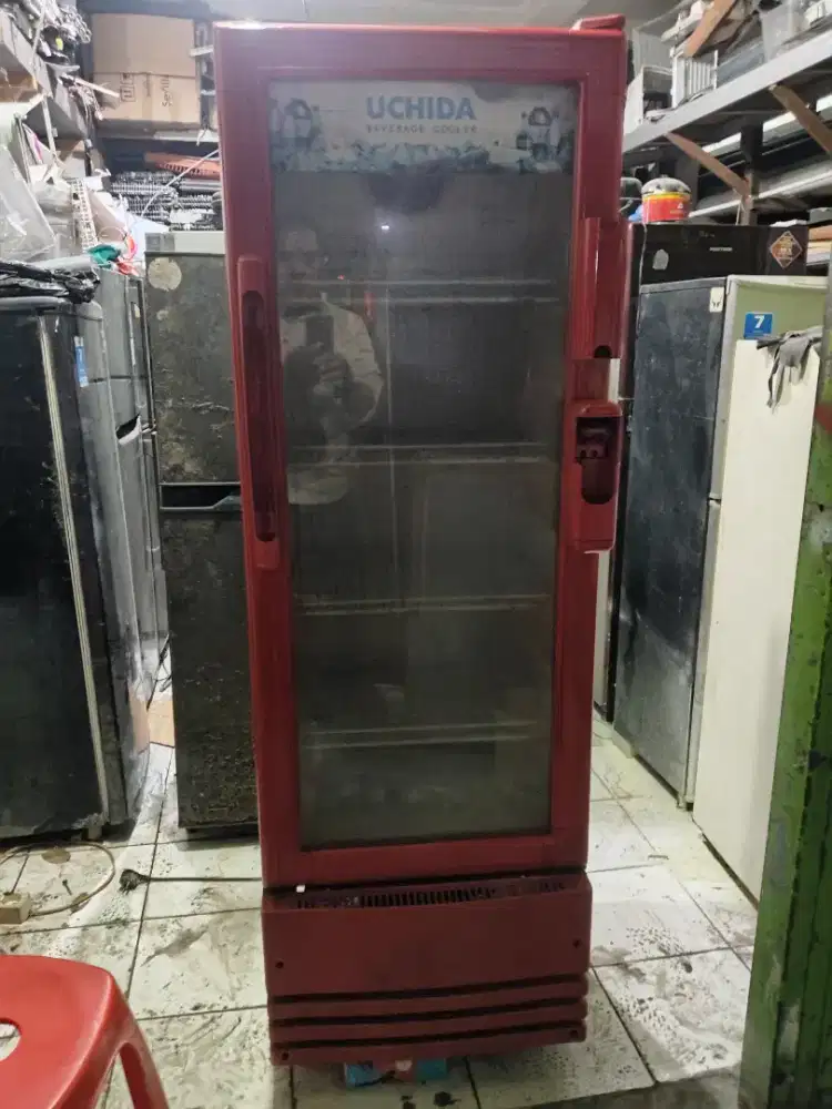 Showcase Uchida 4 rak normal dingin beku siap pakai