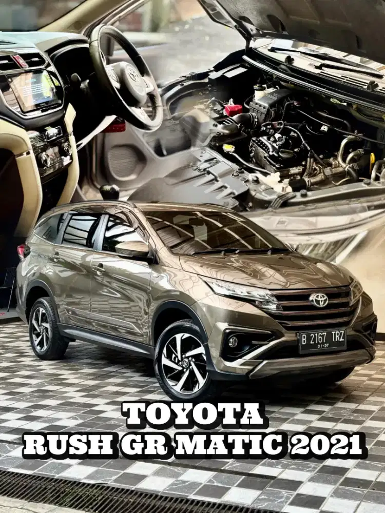 Toyota Rush GR Sport AT Matic 2021 Pemakaian 2022 Low KM