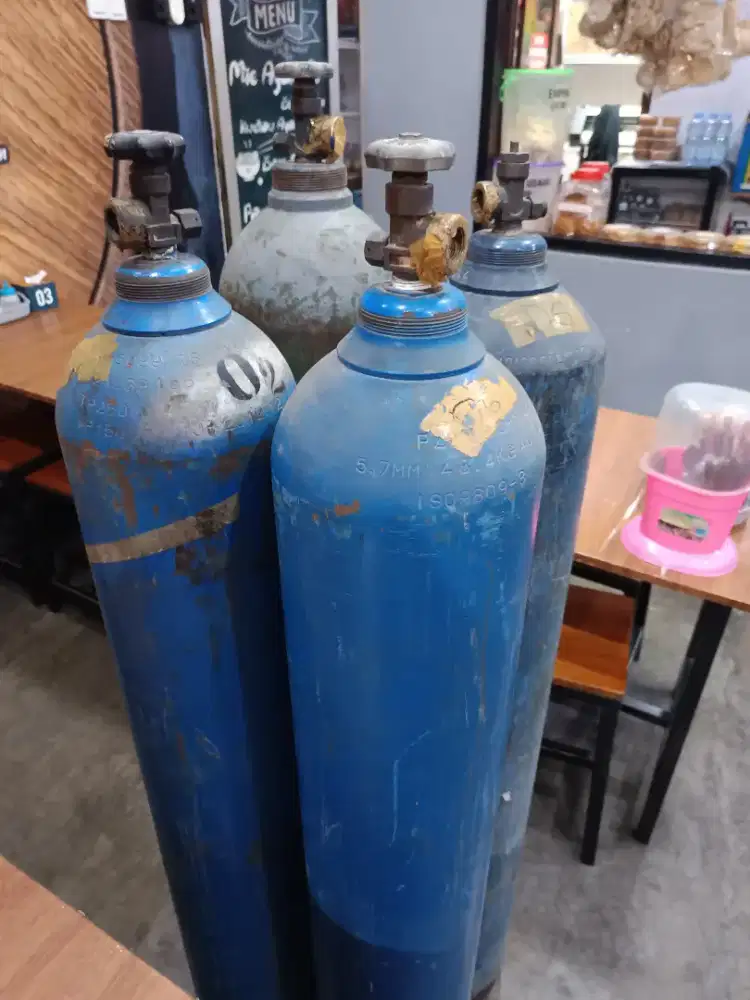 Dijual Cepat Tabung Oxygen (O2) 6 m3