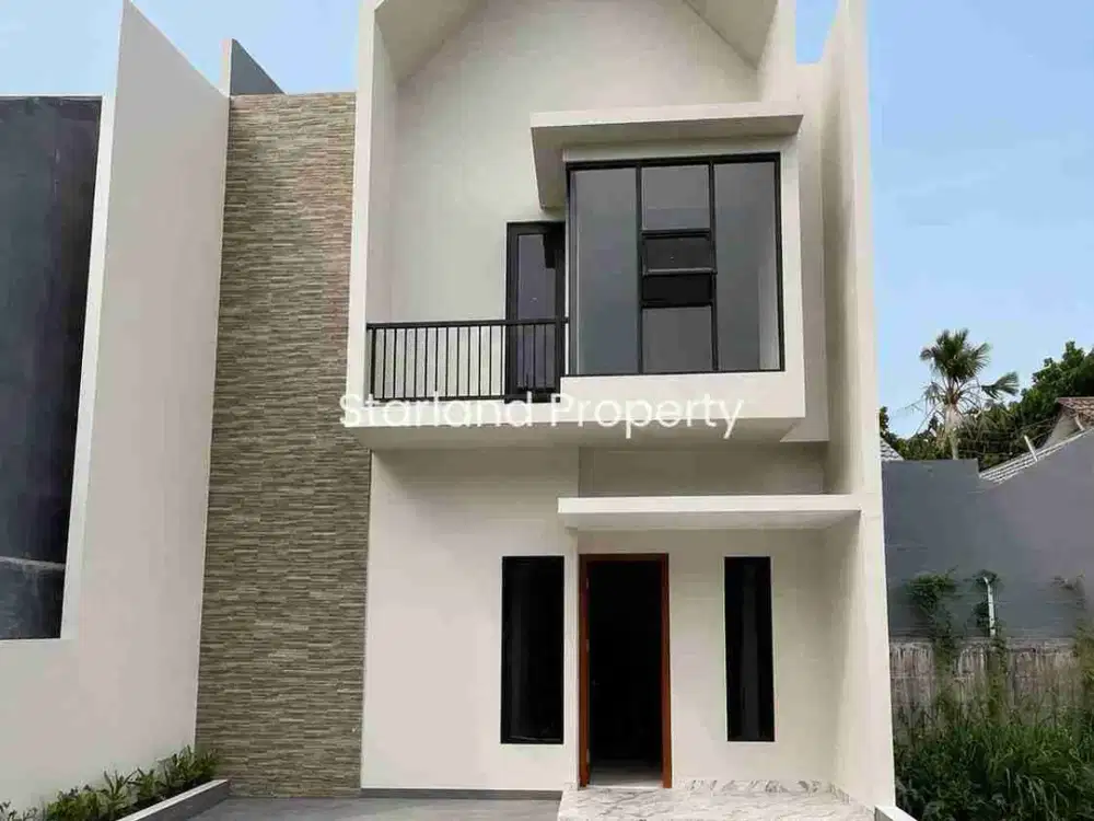 rumah siap huni scandinavian di area Bintaro Tangsel
