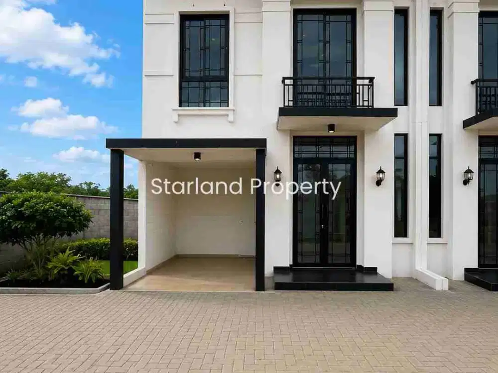rumah konsep klasik modern di area Bintaro Tangsel