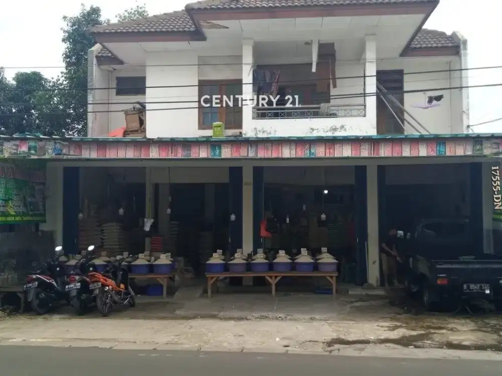 DIJUAL Rumah Usaha Di Pinggir Jalan Raya Pondok Aren
