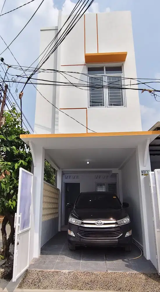 Disewakan / dikontrakkan rumah baru renovasi di Jl. Raya Bogor