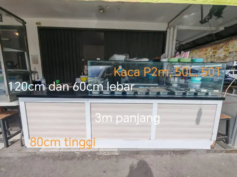 Dijual Etalase Restoran