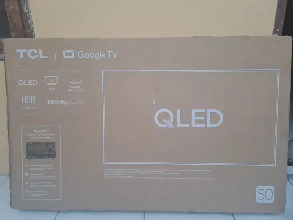 Jual kardus tv tcl 50 inch