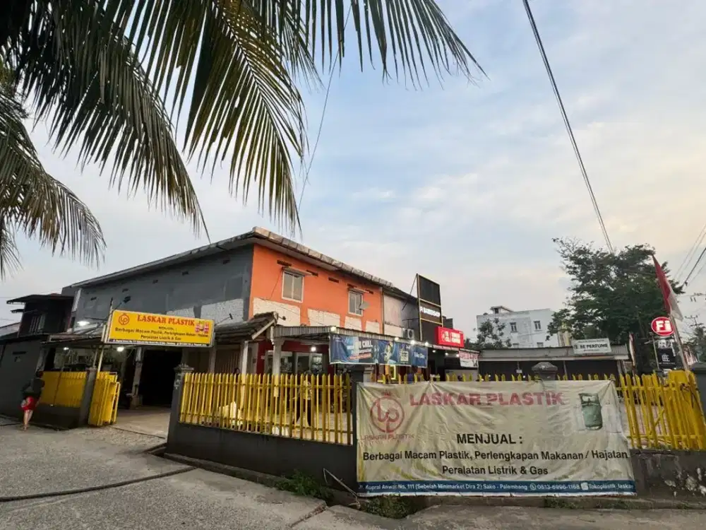 Dijual Ruko Lokasi Strategis Pinggir jalan Utama Jalan Kopral Anwar Sako Kenten Palembang