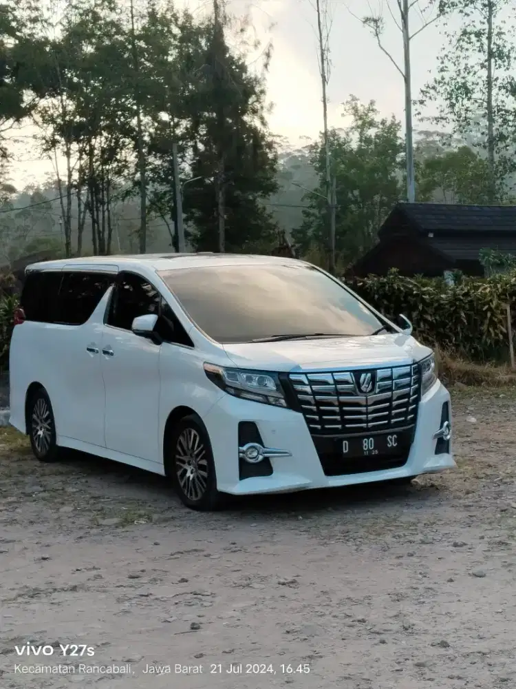 Jual mobil toyota alphard