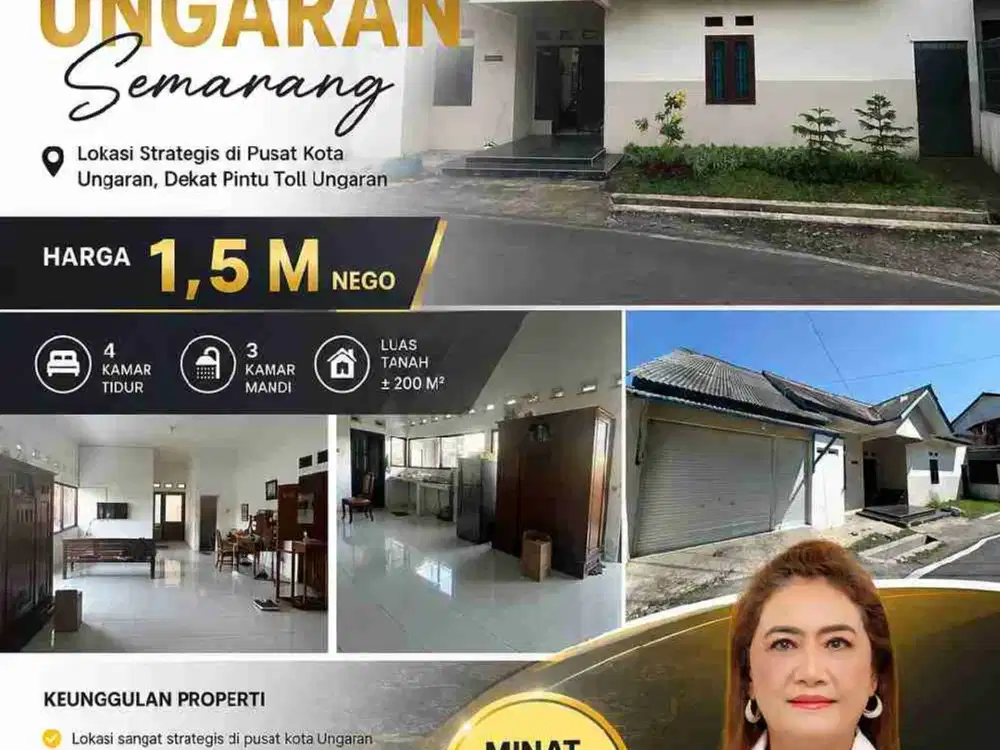 Rumah strategis di Ungaran