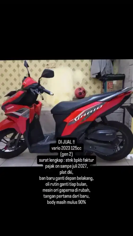 JUAL VARIO GEN 2 LIKE NEW