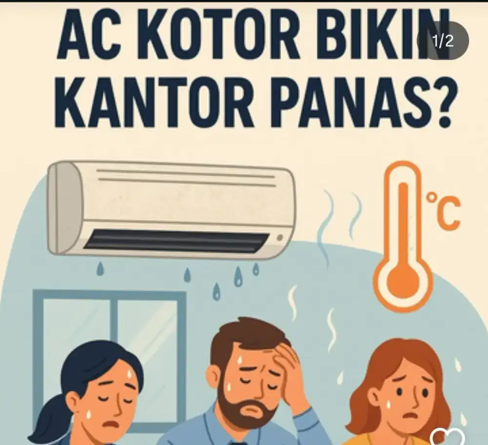 Cuci dan servis ac