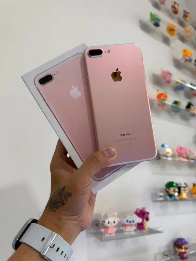 Iphone 7 plus 128gb ibox lengkap