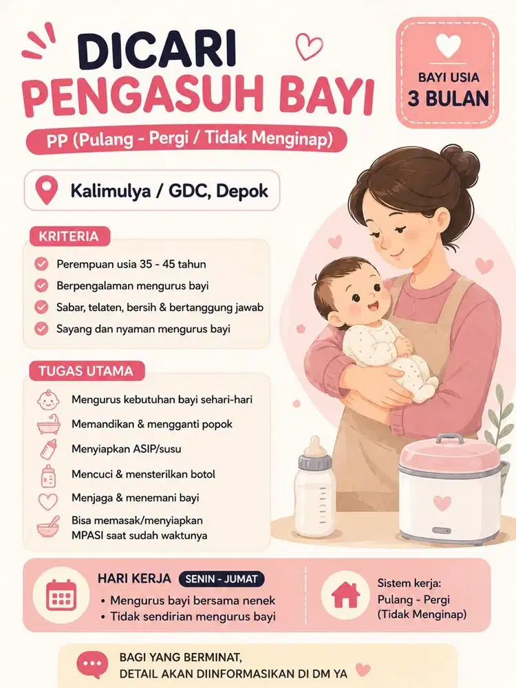 Pengasuh Bayi PP