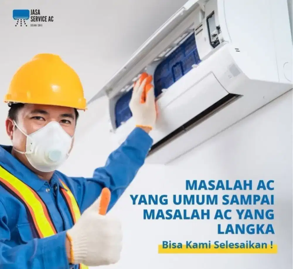 Cuci dan servis ac