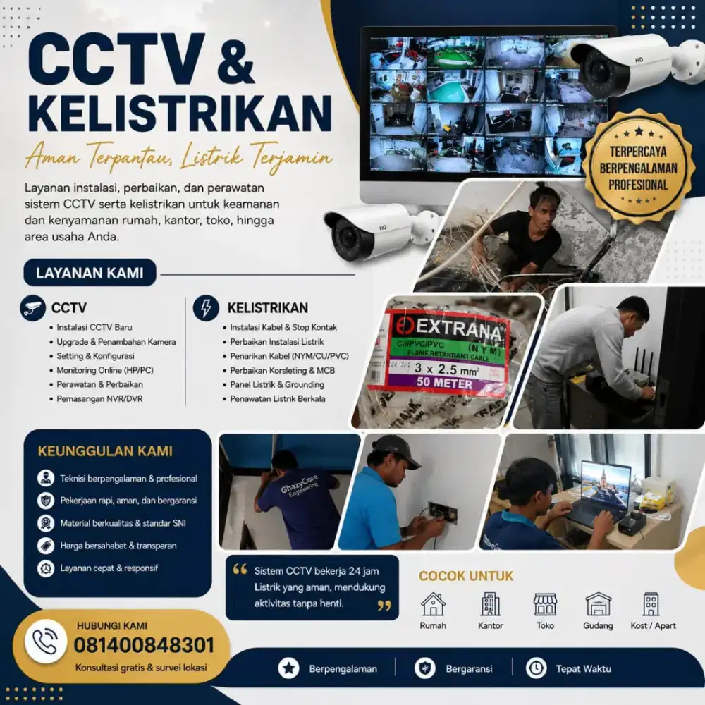 Jasa Pasang & Service CCTV – Setting Jaringan dan Mikrotik