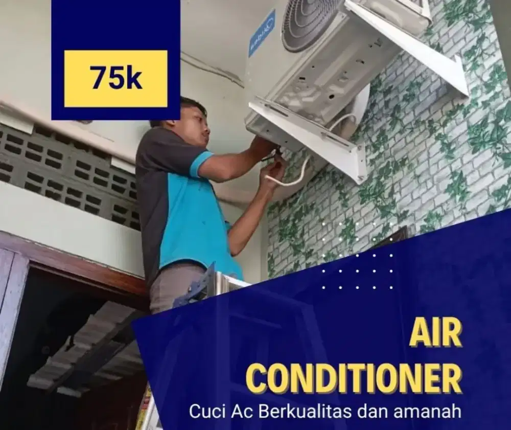 Cuci dan servis ac