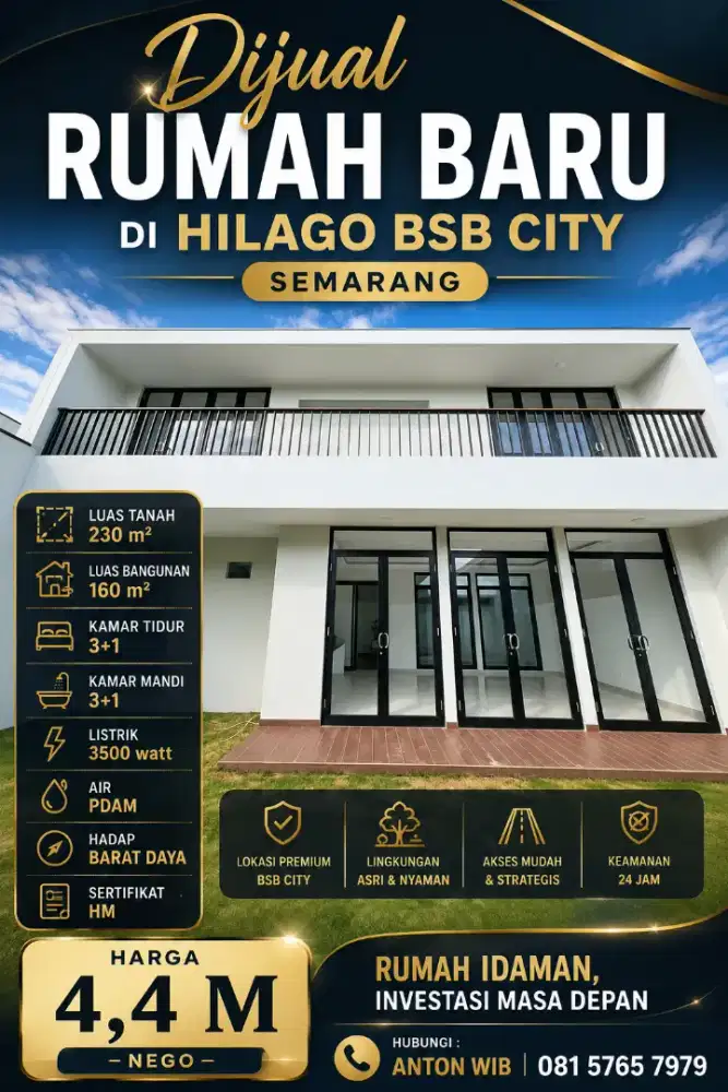DIJUAL HILLAGO CEPAT SEGERA VIEW 2LT
