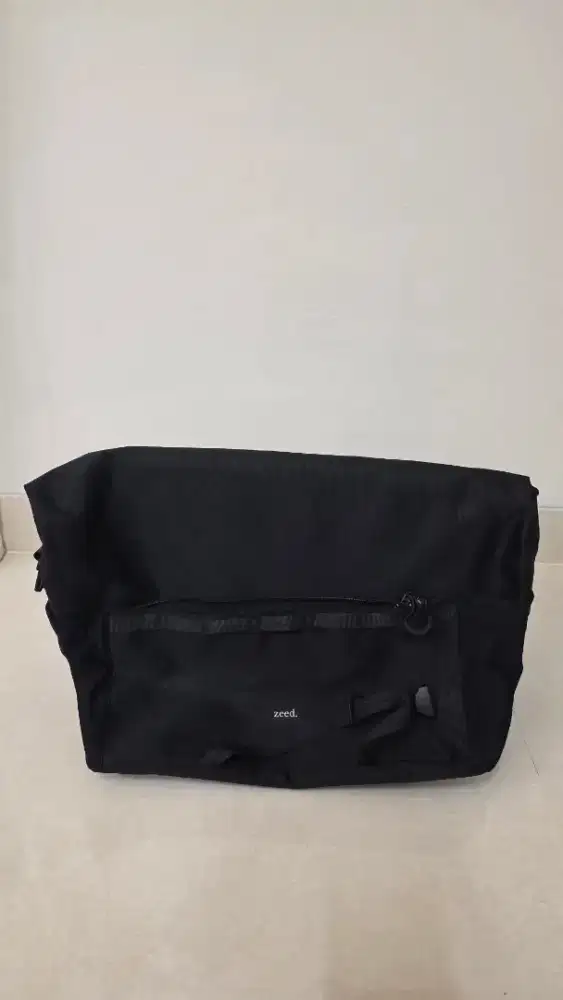 Tas Sepeda Lipat Zeed Front Bag Roll Top Hitam