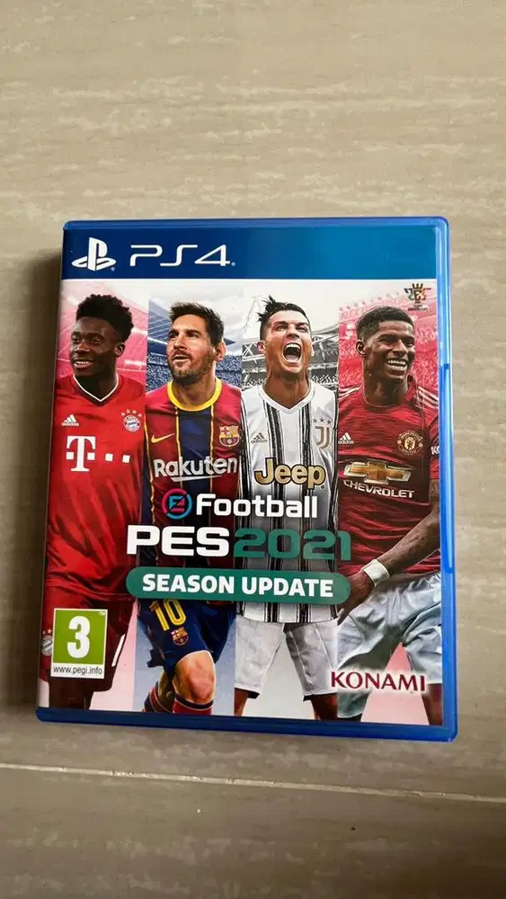 Di Jual BD Kaset PS4 eFootball PES 2021 (Original)