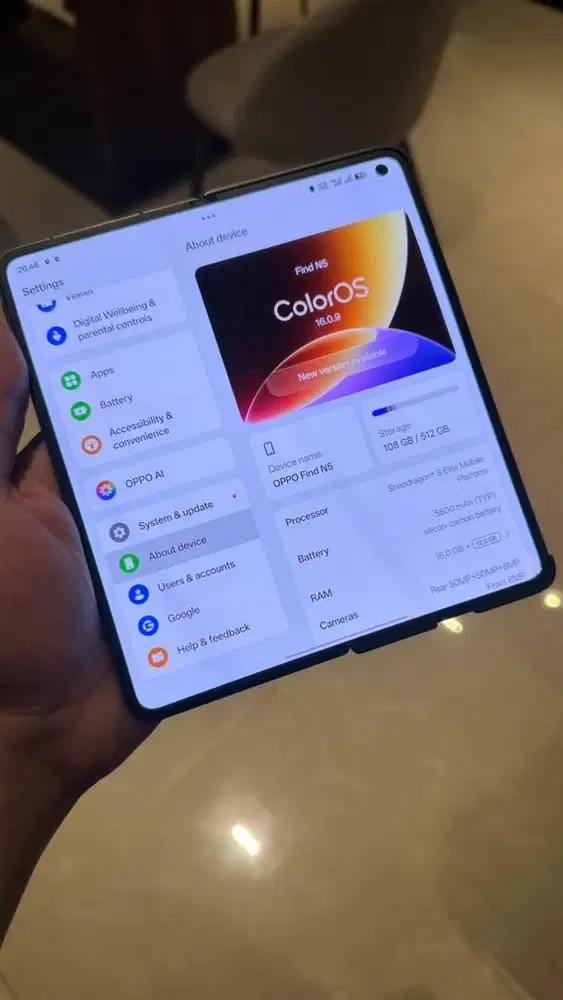 Oppo Find N5 16/512 Like New