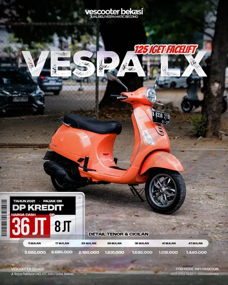 VESPA LX 125 IGET FACELIFT 2021