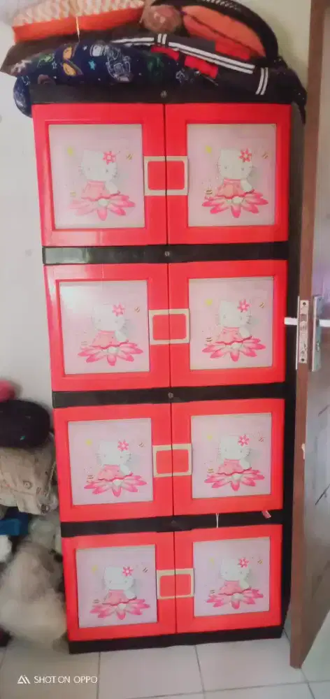 Di jual 3 lemari plastik