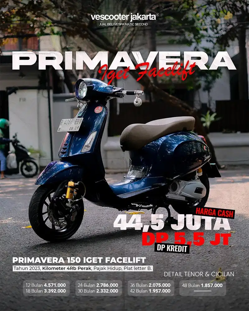VESPA PRIMAVERA 150 IGET FACELIFT 2023