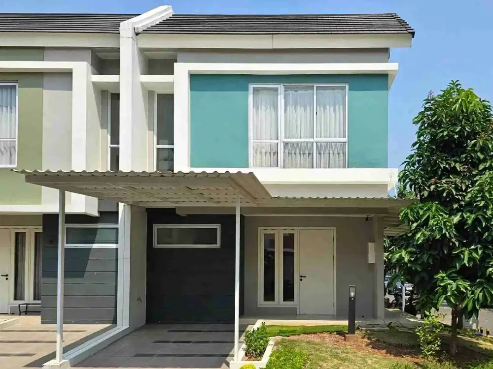DiJual Rumah Hoek Cluster Agnesi Symphonia Gading Serpong