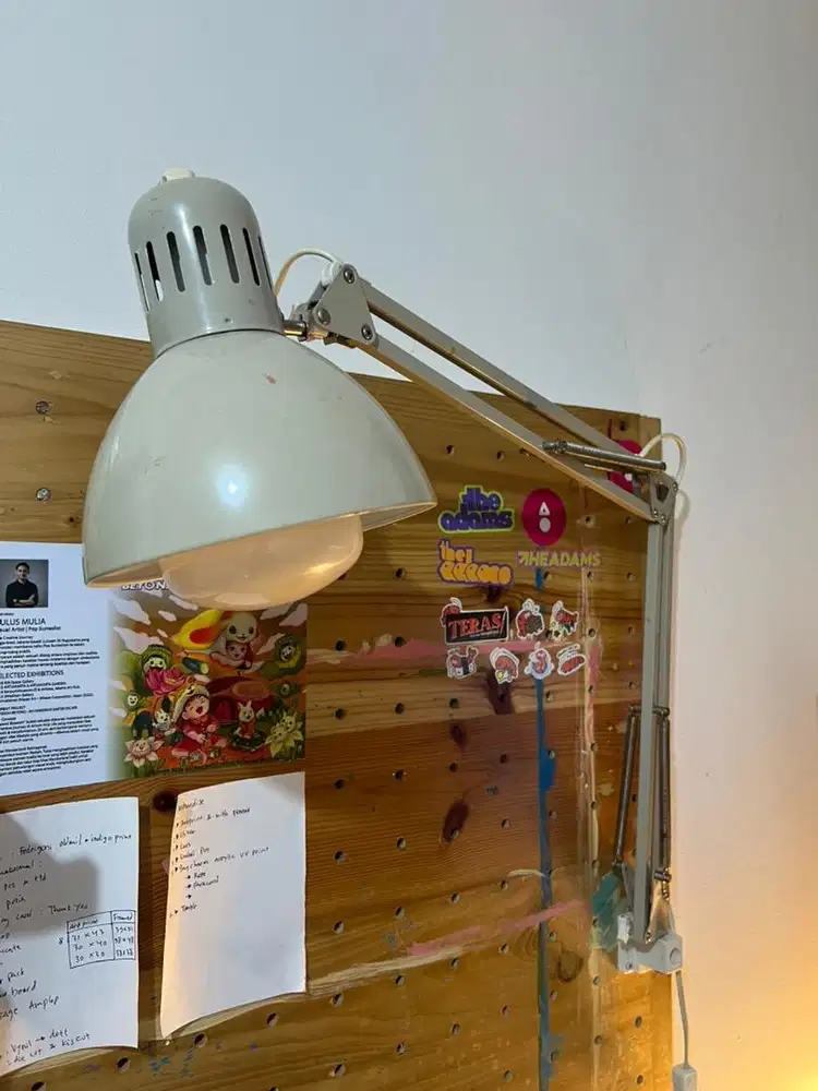 IKEA TERTIAL Lampu Kerja Jepit – Putih