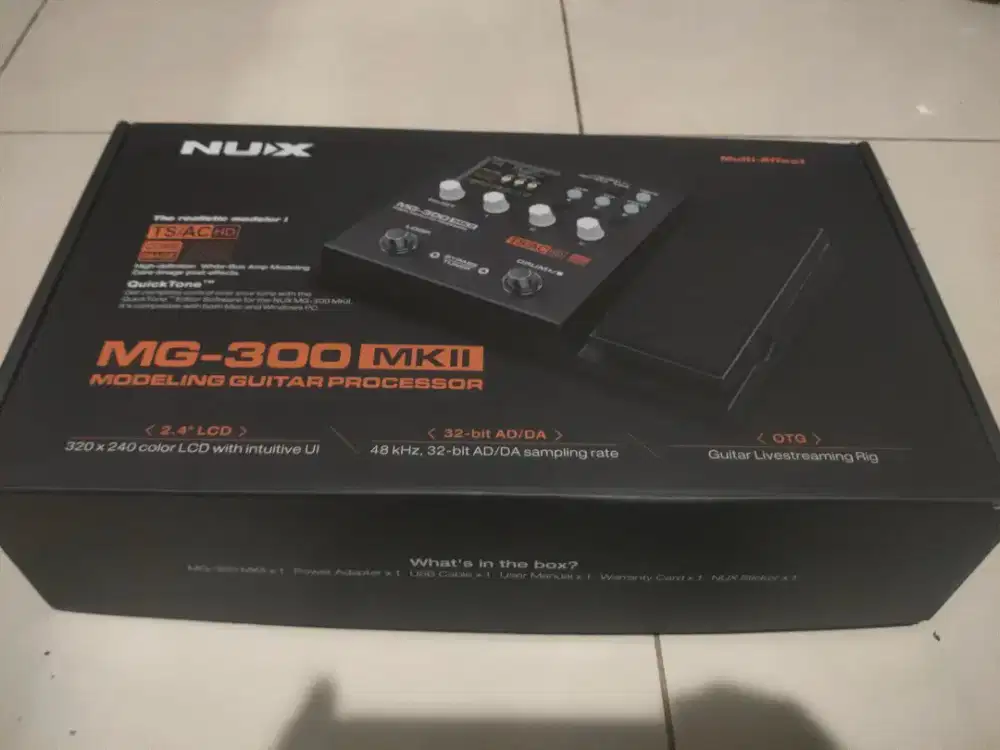 Effect guitar NUX MG300 MKII Guitar Modelling Processor Multi Effects
