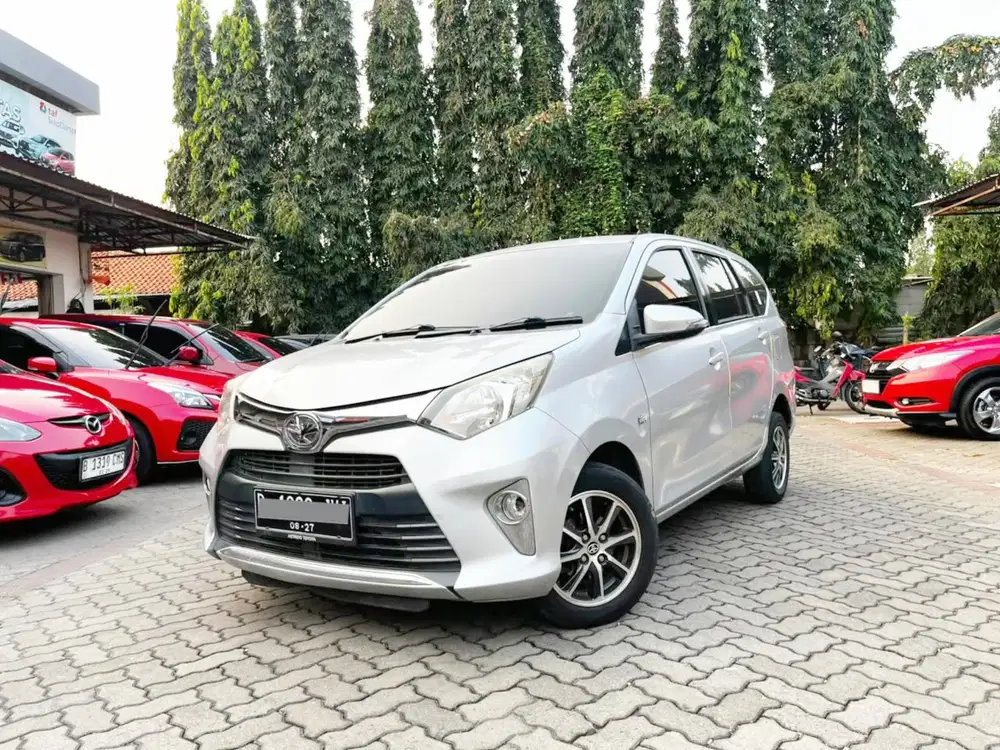 TDP 5 JT TOYOTA CALYA G MATIC 2017 SILVER EDITION