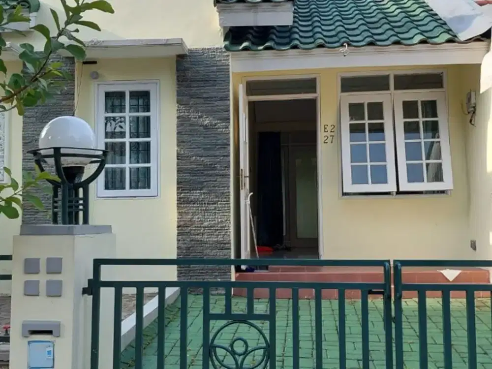 Disewakan Rumah Siap Huni Kosongan 1 Lantai di Citralabd Alam Hijau Surabaya