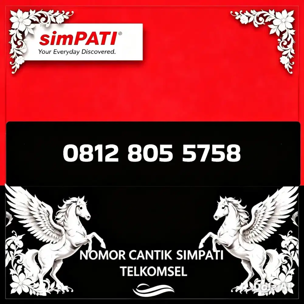 Nomor cantik simpati Telkomsel super