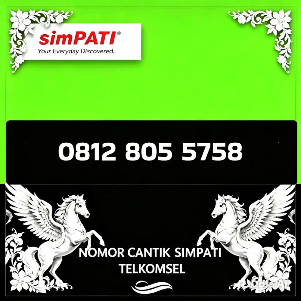 Nomor cantik simpati Telkomsel seri maju mapan
