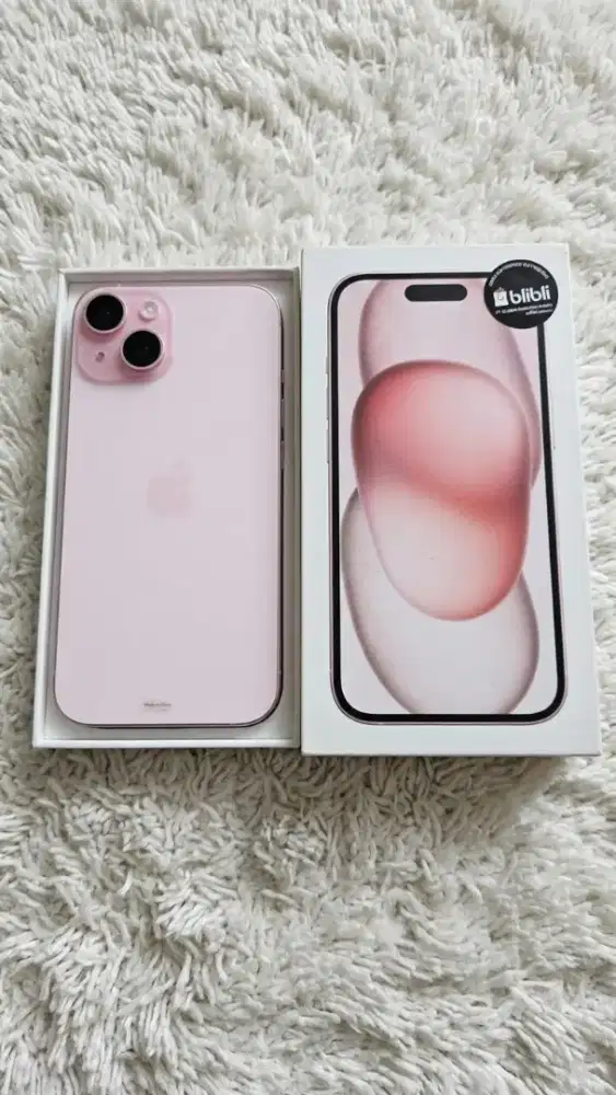 Iphone 15 128GB Pink Resmi iBox