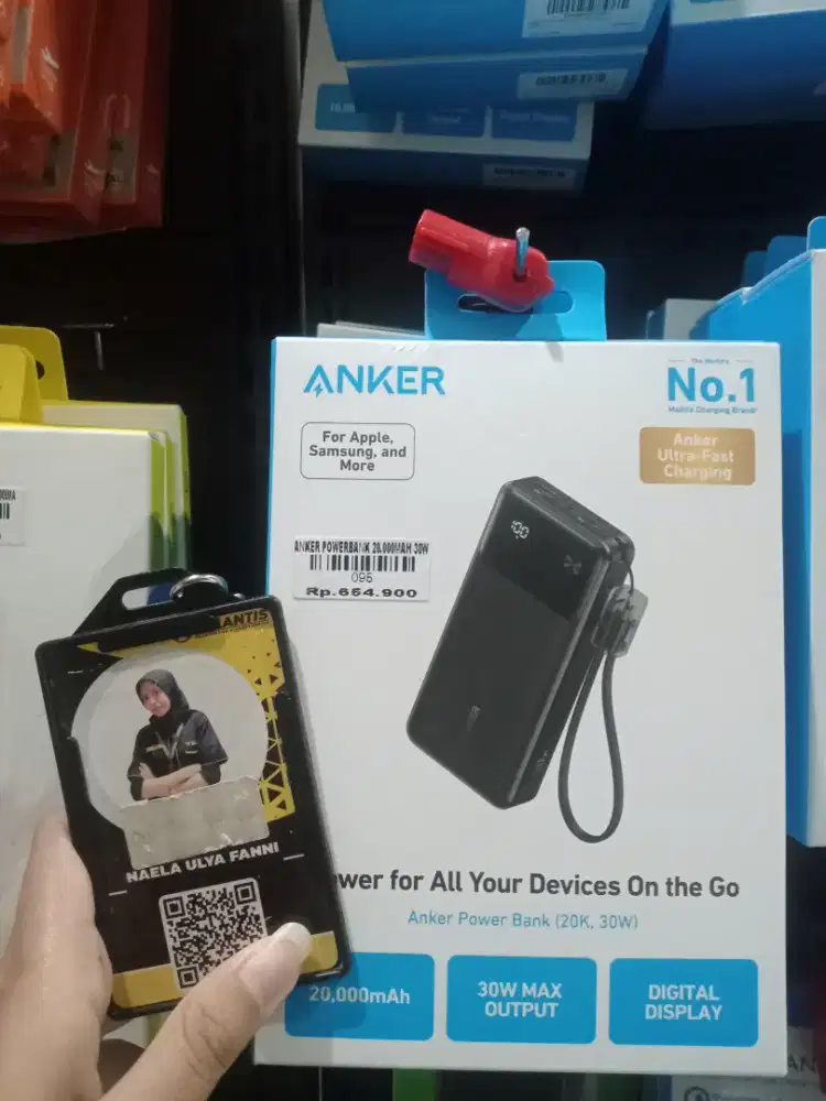 ANKER POWERBANK 20000MAH 30W| ATLANTIS DAHSYAT