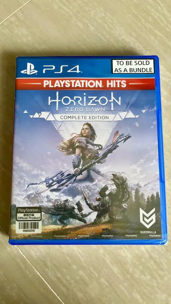 Di Jual BD Kaset PS4 Horizon Zero Dawn Complete Edition