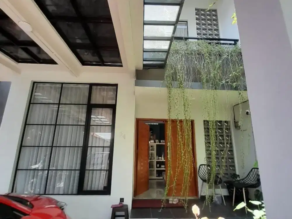 Rumah Aesthetic Semi Furnished di Komplek Arcamanik Endah + Kolam Renang